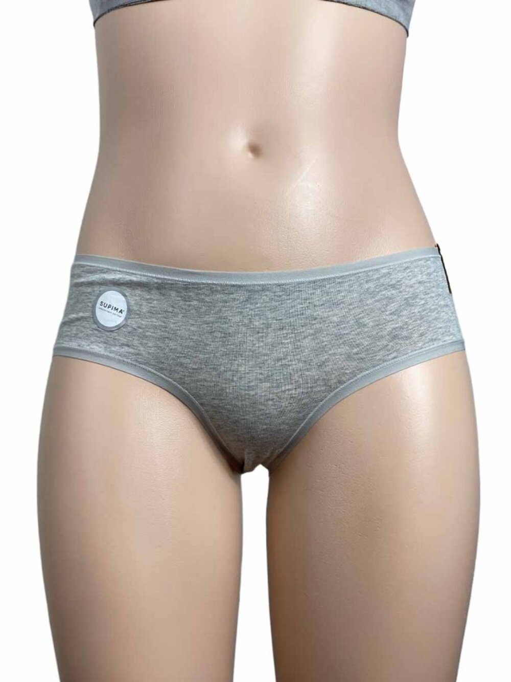 Charter Club Supima Cotton Hipster Panties Gray